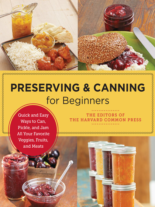 Cover image for Preserving and Canning for Beginners